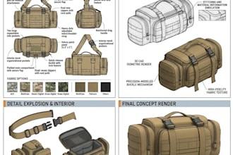 design tactical, edc sling, waist, shoulder, travel, and tech gear bags