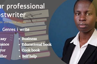 be your fiction, nonfiction, kdp and article writer