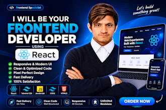 build responsive react website
