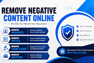 remove mugshots delete negative links erase false bad article in google