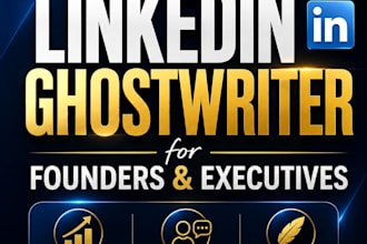be your linkedin ghostwriter and personal brand manager