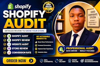 audit your shopify store for more sales