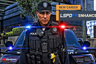 develop fivepd, lspdfr and nopixel inspired police rp server for fivem