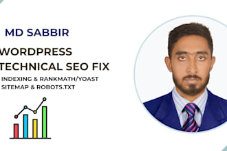 fix wordpress technical SEO issues and setup search console