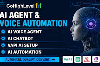 build gohighlevel ai agent vapi ai voice chatbot ai automation ai receptionist