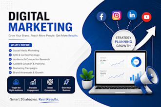 do the marketing of product or businesses of the clients