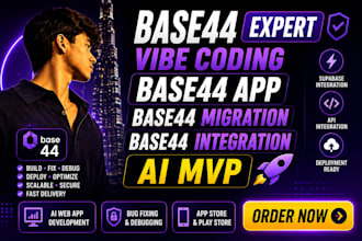 base44 expert vibe coding base44 app base44 migration base44 integration ai mvp