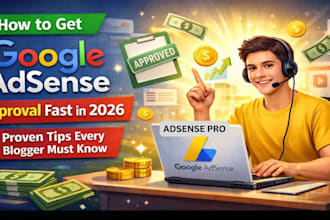 get google adsense approval and fix adsense issue