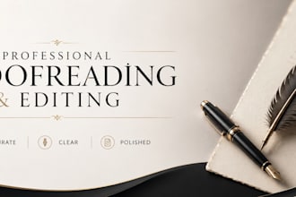proofread and edit your documents for grammar and clarity