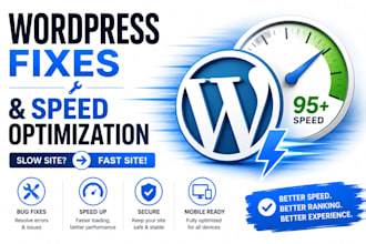 fix your wordpress site and speed it up