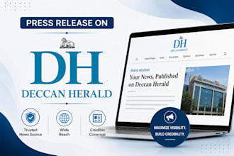 publish press release on deccan herald