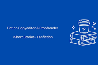 copyedit and proofread your short story or fanfiction