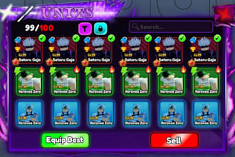 design custom roblox UI, menus, hud and game interfaces