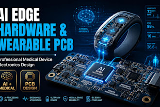 design ai edge hardware and wearable medical device pcb