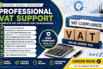 provide professional vat support and vat registration
