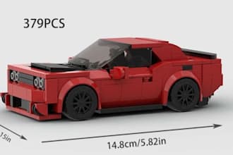 do , 3d lego car, bike, house, ship, moc, lego minifigure,lego toys, part list