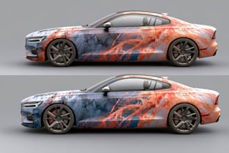 professional vehicle wrap design, car wrap