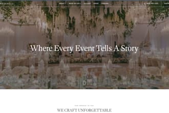 design wix event planner website event registration event booking ticket website