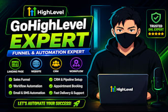 audit, fix, and optimize gohighlevel ghl automation, workflows CRM sales funnels