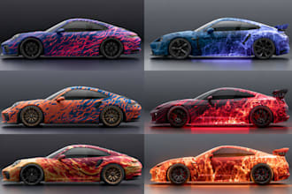 design vehicle wrap design, car wrap design