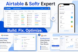 be your airtable and softr expert