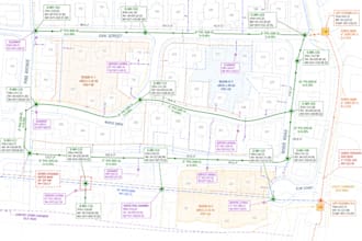 create utility, sewer, pipeline and drainage gis maps