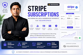 do stripe subscriptions, recurring billing, membership payments, for squarespace