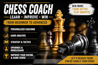 be your personal elite chess coach grandmaster in chess and analyze them