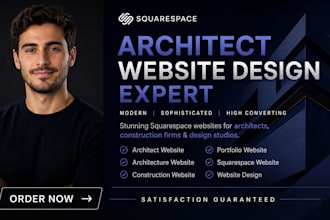 design architect website, architecture website portfolio website