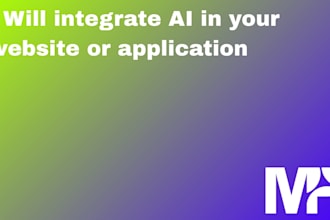 integrate ai in your website or application