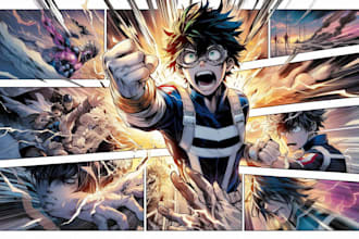 turn your script into professional manga comic pages
