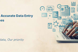 do accurate data entry,copy typing,and PDF to word or exel