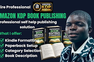 publish book on amazon kindle kdp, book formatting for amazon book publishing