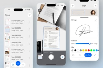 develop ocr scanning app, ai scanner app, barcode scanner app, pdf scanning app
