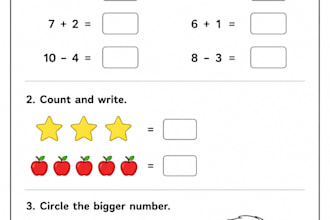 create engaging worksheets and learning materials for primary school