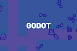 create 2d 3d godot game in godot engine, godot game developer, game development