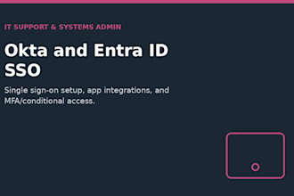 set up your okta or microsoft entra sso and mfa