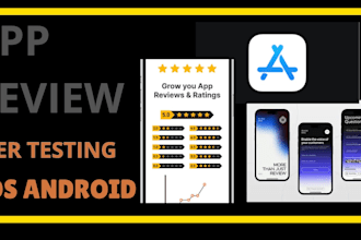do app reviews user testing website app store or google play game testing