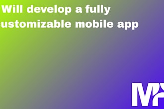 create a custom mobile app