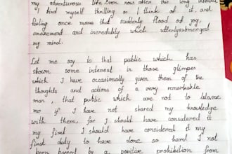 write anything with my beautiful hand writing