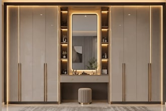 create detailed furniture design with accurate sketchup 3d modeling