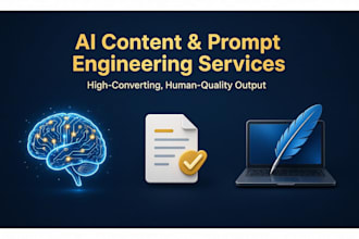 do expert ai prompt engineering and content writing