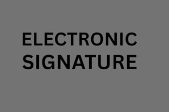 create professional electronic signature and fillable PDF documents