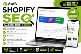 optimize shopify SEO for better google rankings