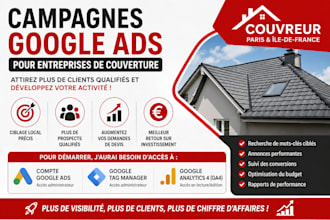 prospects google ads pour entreprises de couverture
