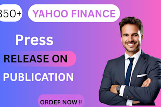 publish your press release on yahoo, 350 PR, streetlnsider