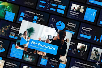 design stunning film deck movie lookbook tv series film funding presentation
