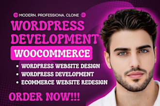 build wordpress woocommerce website development ecommerce website redesign