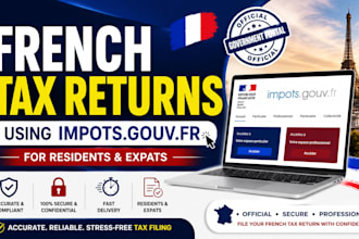 prepare french tax returns using impots gouv fr for residents and expats