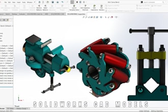 design solidworks 3d cad models mechanical and functional parts for 3d printing